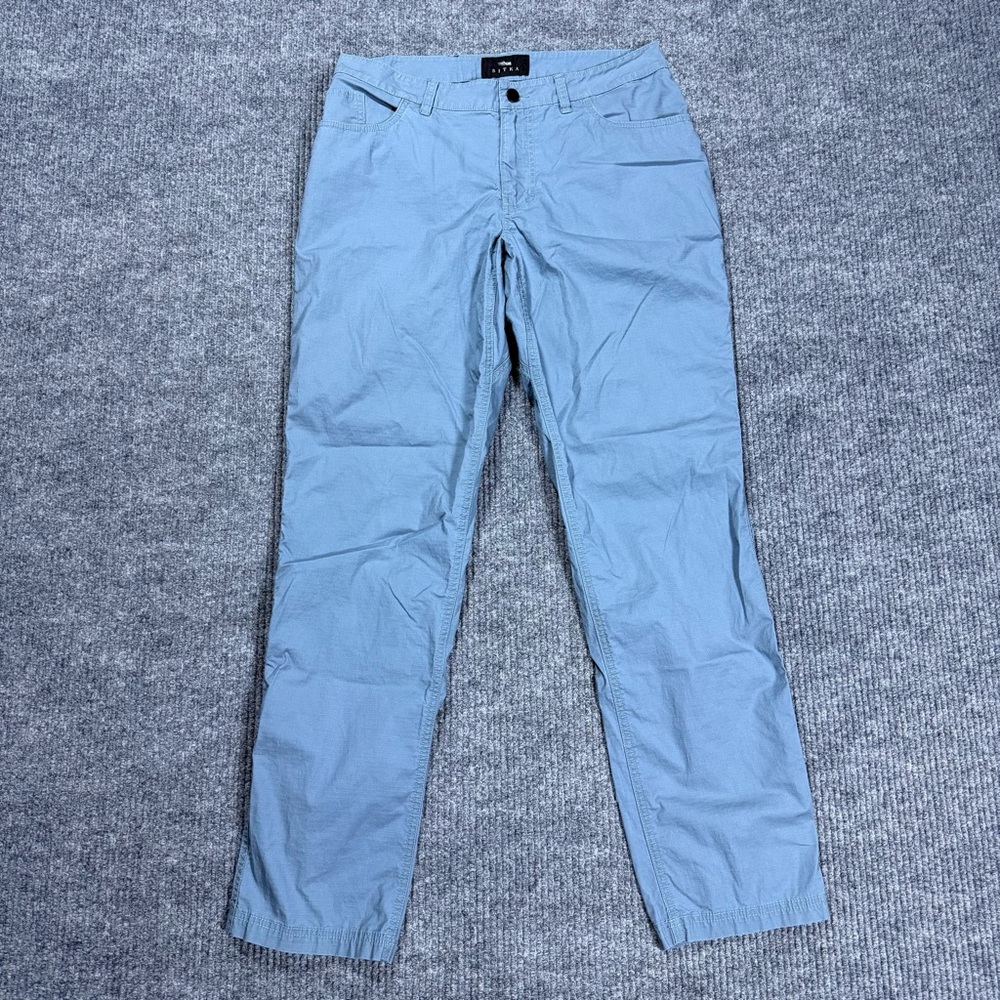 Sitka Everyday Ripstop Pants Mens 32x32 Teal Blue Performance Outdoor Hiking